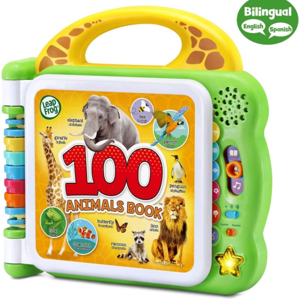 Visit the LeapFrog Store
LeapFrog 100 Animals Book, Green bilingual TESTED
